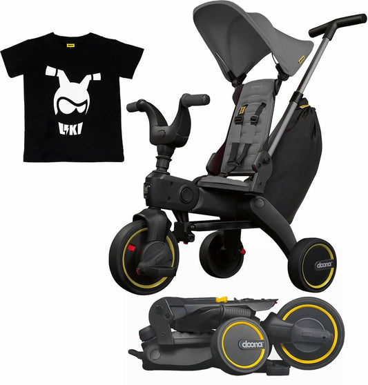 Doona Liki Trike S3 + T-Shirt - Grey Hound - SP530-99-130-003