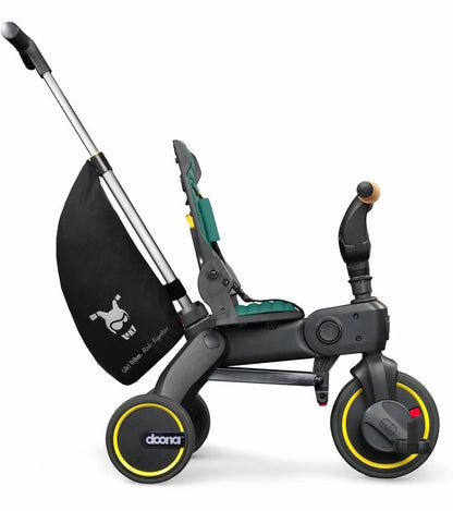 Doona Liki Trike S5 + Liki Helmet Bundle - Racing Green / Black - SP550-99-032-003-HELMET