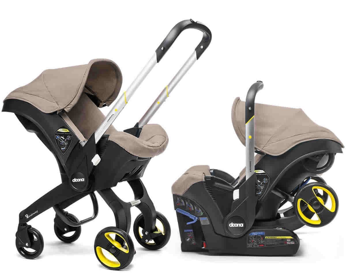 Doona OPEN BOX Infant Car Seat & Stroller - Dune (Beige) - SP101-10-005-003-OB