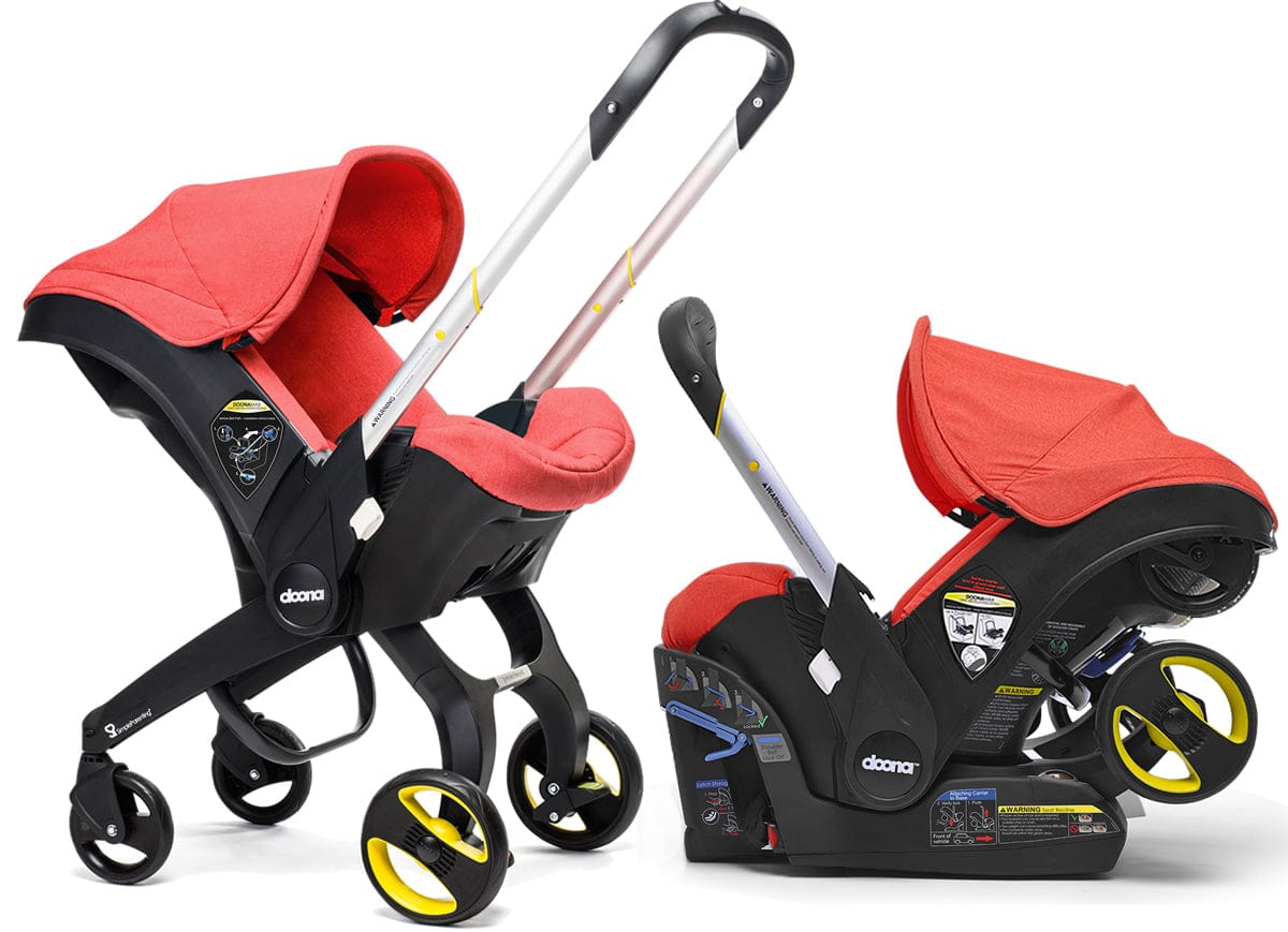 Doona OPEN BOX Infant Car Seat & Stroller - Love (Red) - SP101-10-003-003-OB