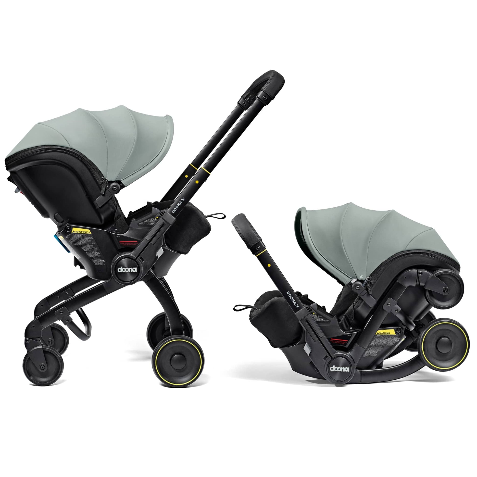 Doona X Infant Car Seat Stroller & Latch Base, Dusty Sage