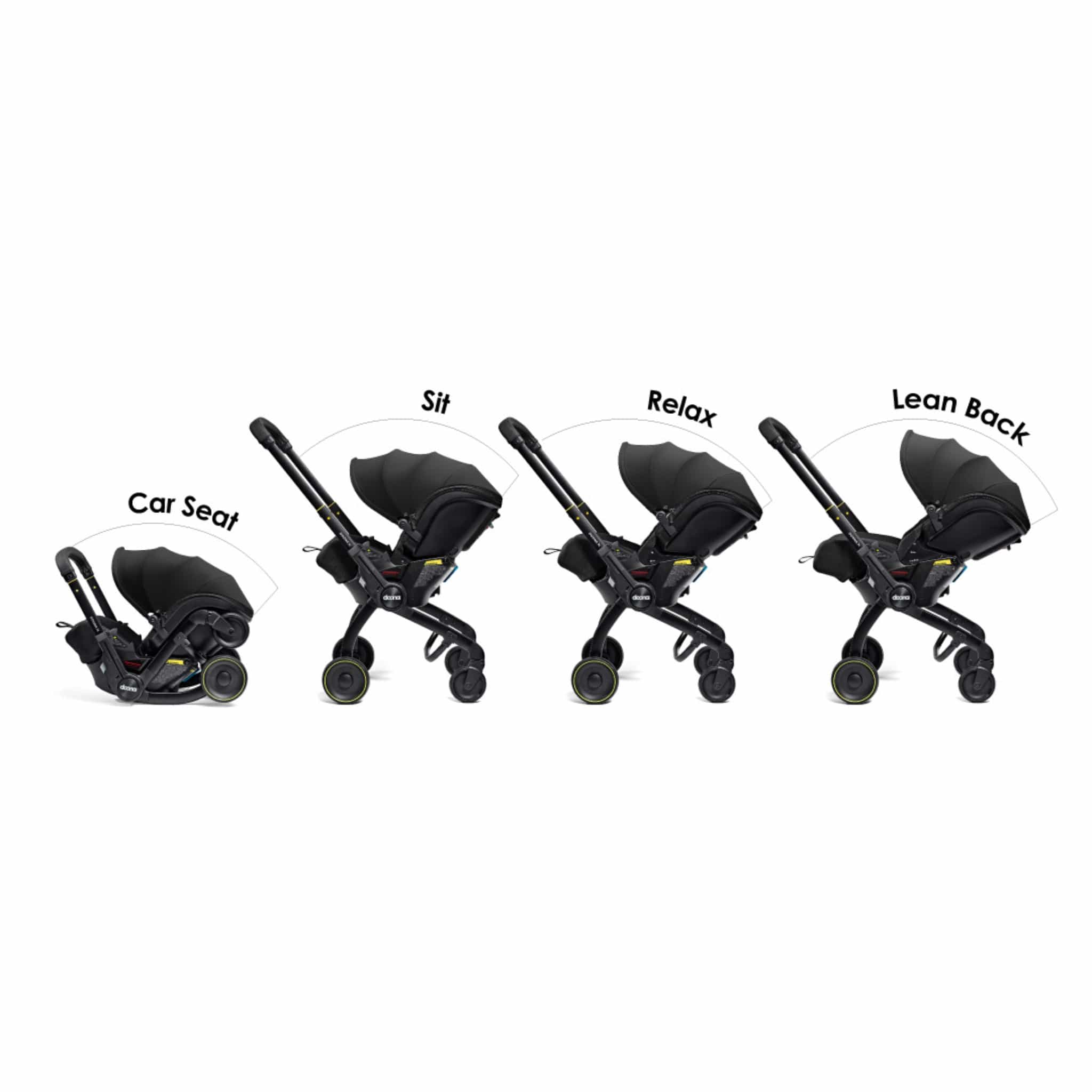Doona X Infant Car Seat & Stroller - Nitro Black – Albee Baby