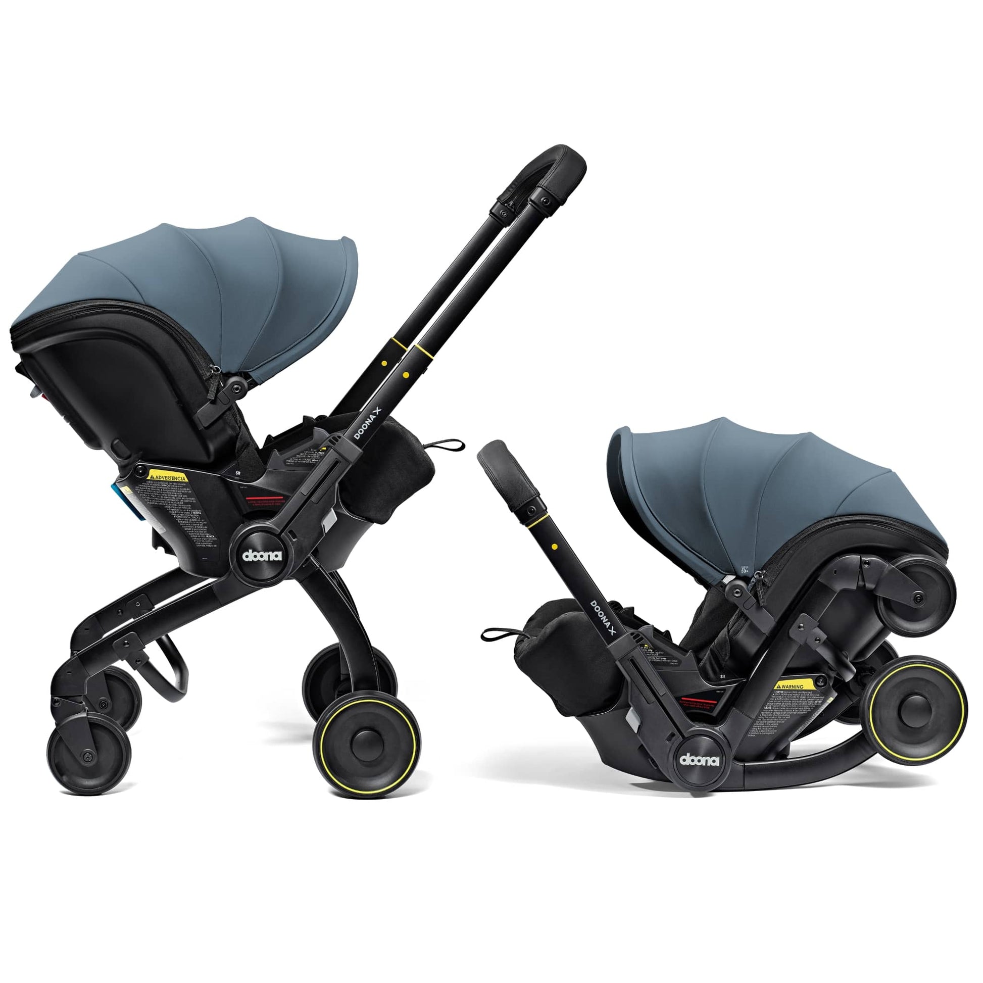 Doona X Infant Car Seat Stroller & Latch Base, Ocean Blue