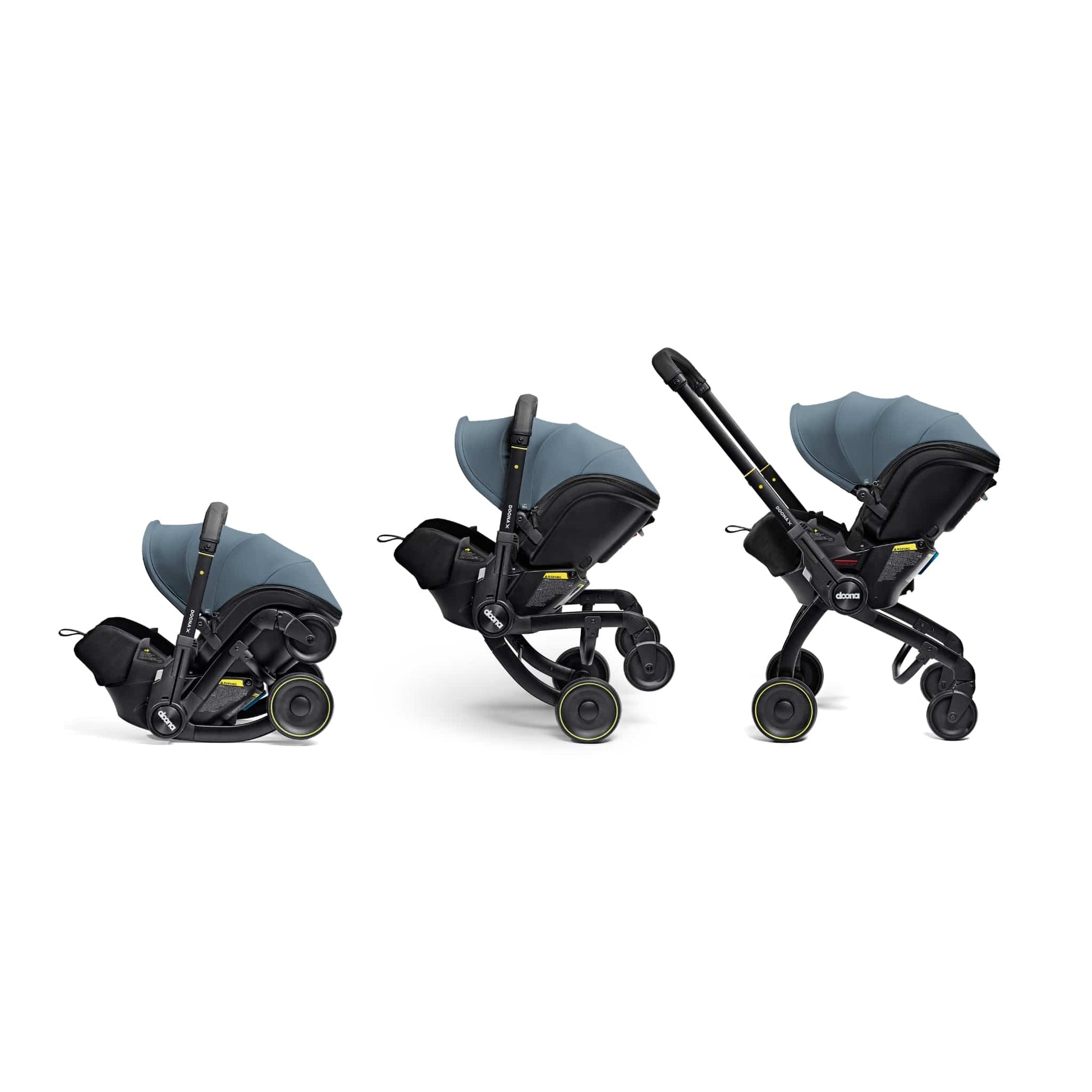 Doona X Infant Car Seat Stroller & Latch Base, Ocean Blue
