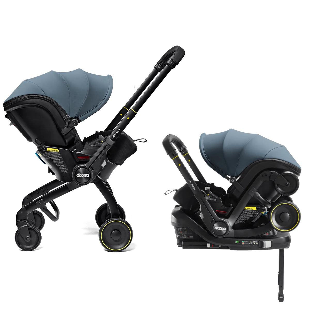 Doona X Infant Car Seat & Stroller - Ocean Blue