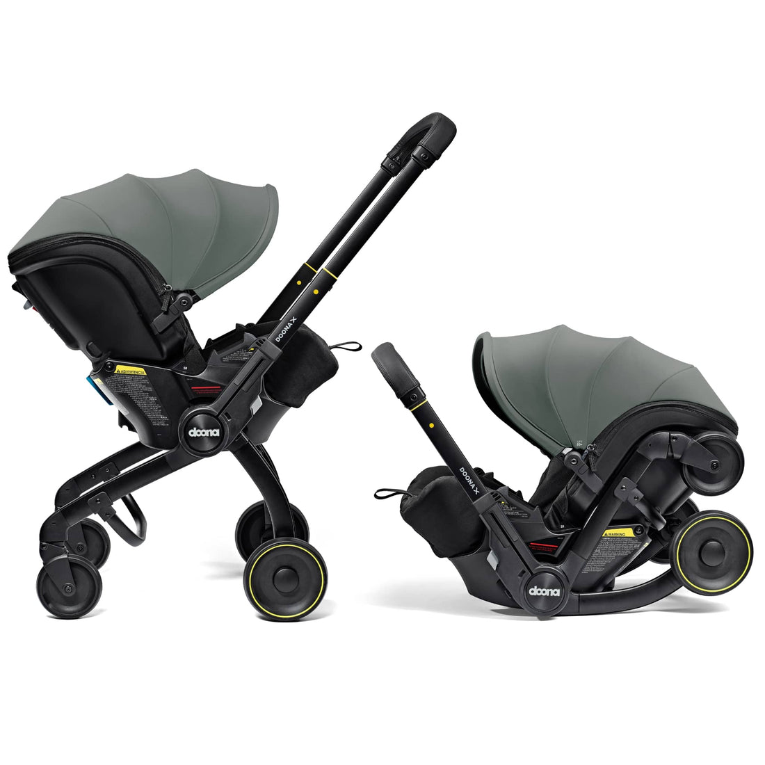 Doona X Infant Car Seat & Stroller - Slate Green - SP450-10-047-003