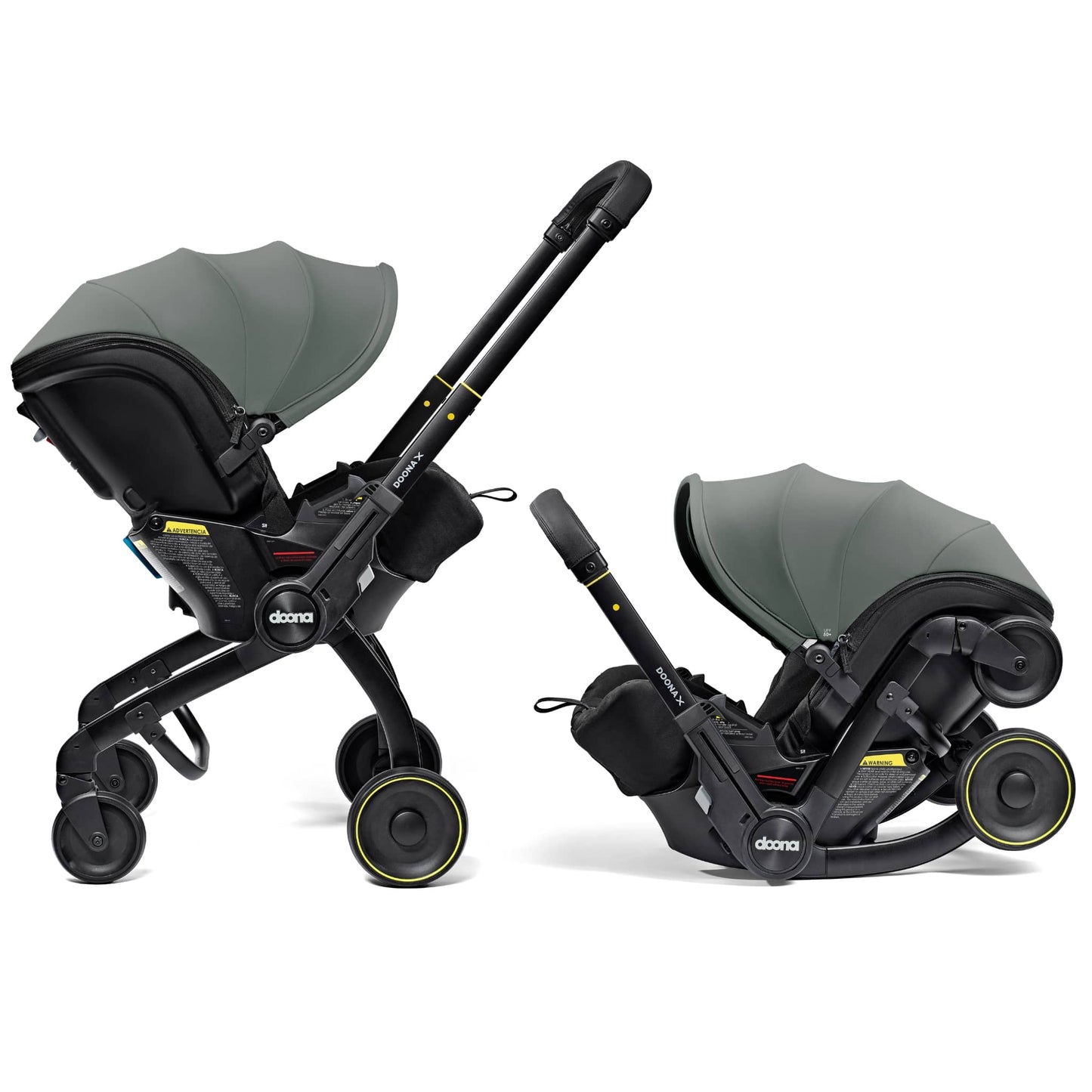 Doona X Infant Car Seat & Stroller - Slate Green - SP450-10-047-003