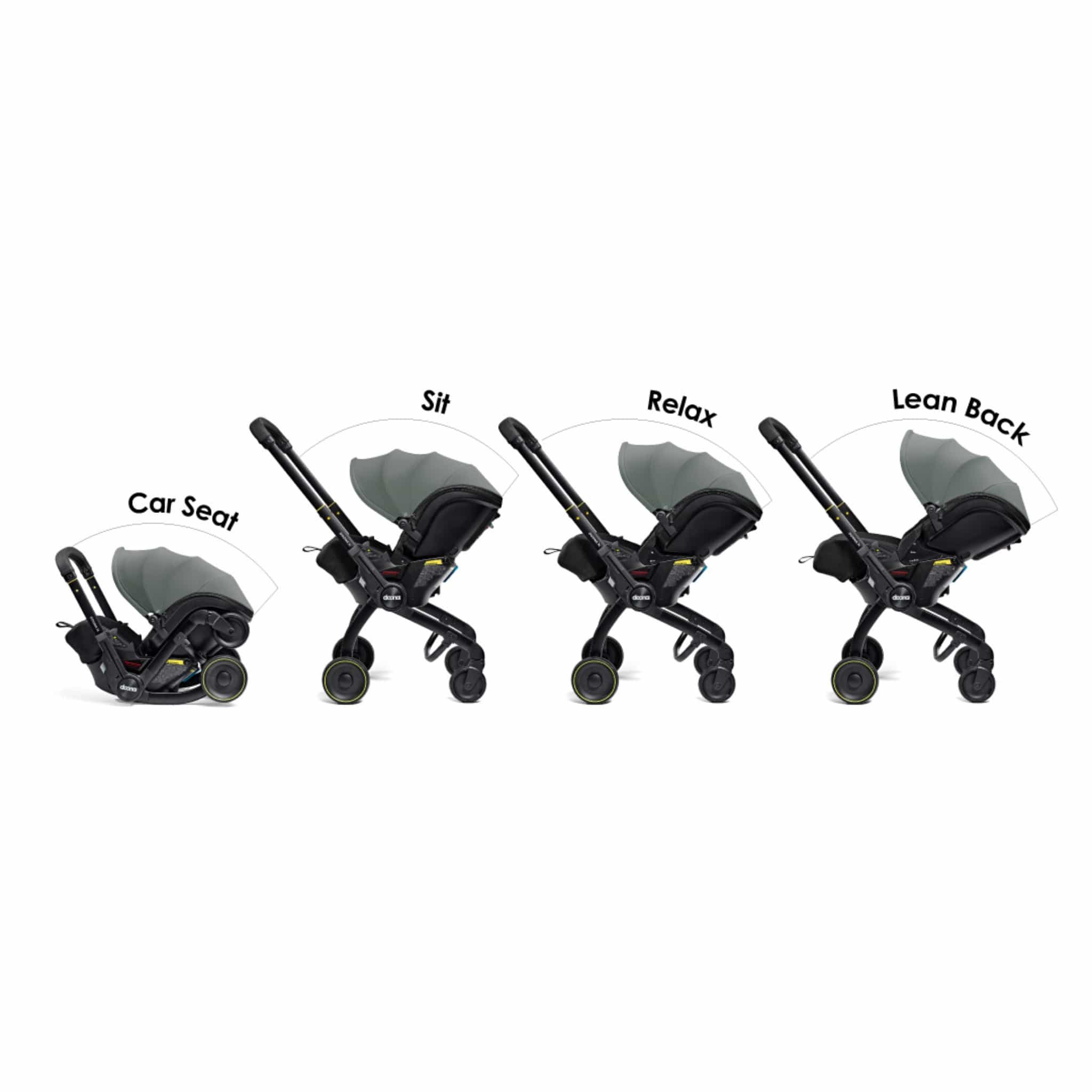 Doona X Infant Car Seat & Stroller - Slate Green – Albee Baby