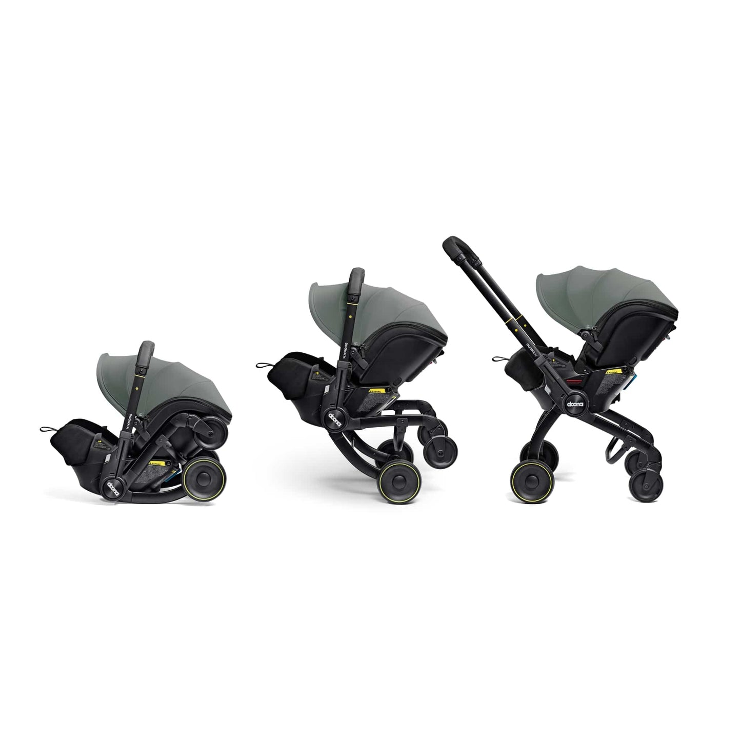 Doona X Infant Car Seat & Stroller - Slate Green - SP450-10-047-003