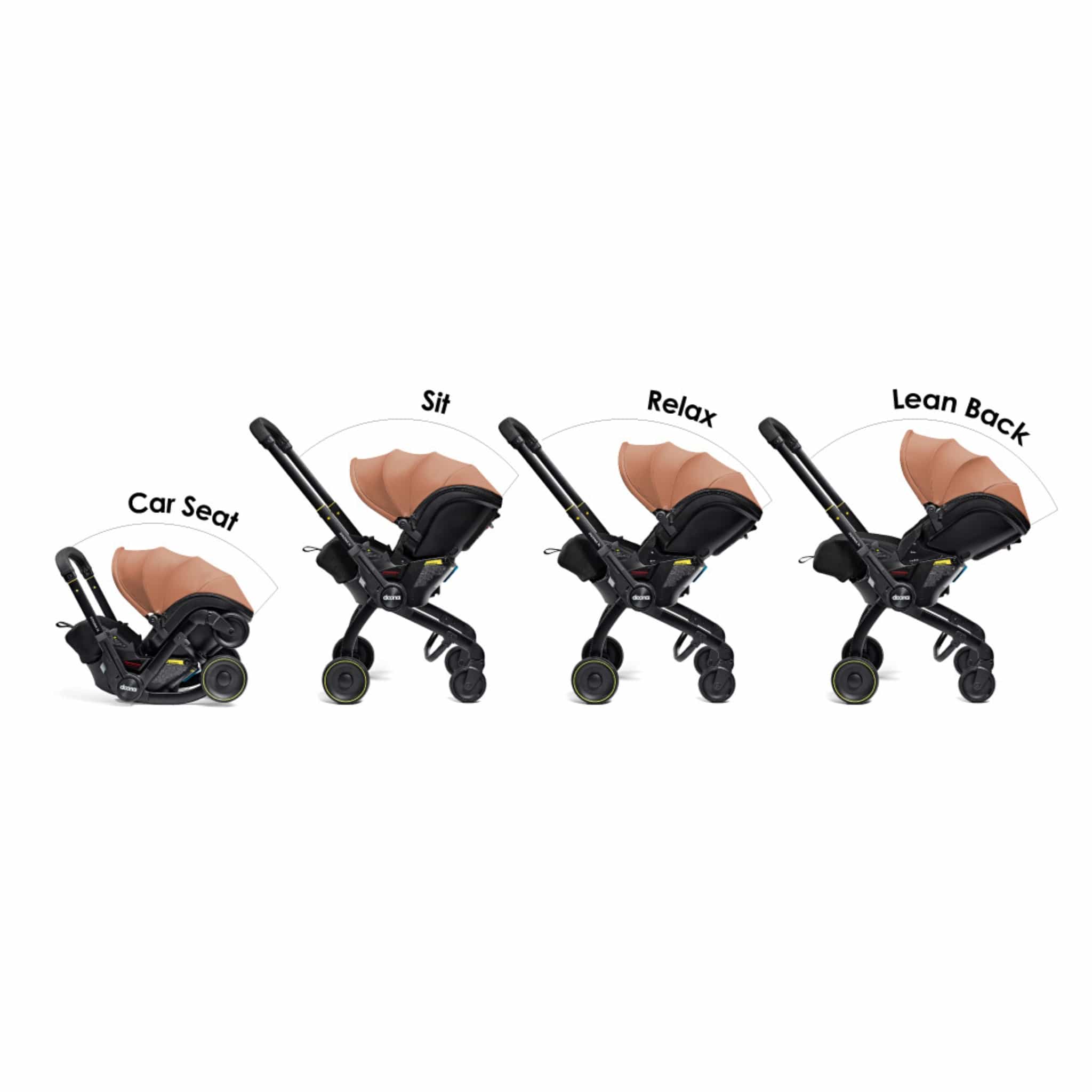 Doona X Infant Car Seat & Stroller - Terracotta – Albee Baby