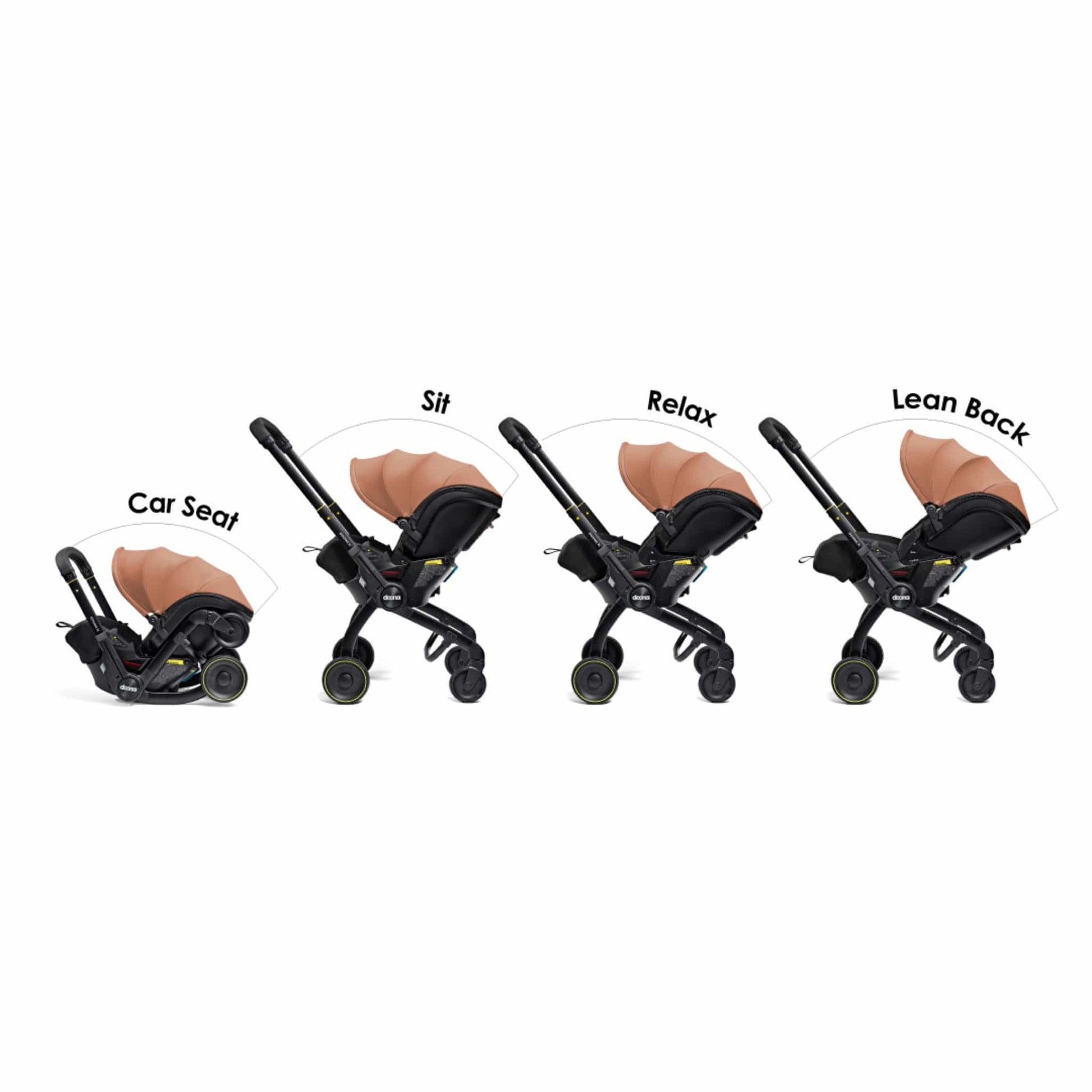 Doona X Infant Car Seat & Stroller - Terracotta - SP450-10-048-003