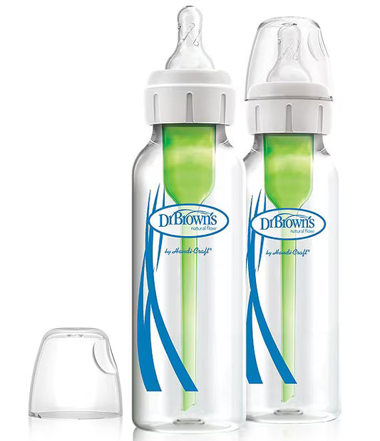 Dr. Brown's 8 oz Glass Options Bottle - 2 Pack - SB82023-P2