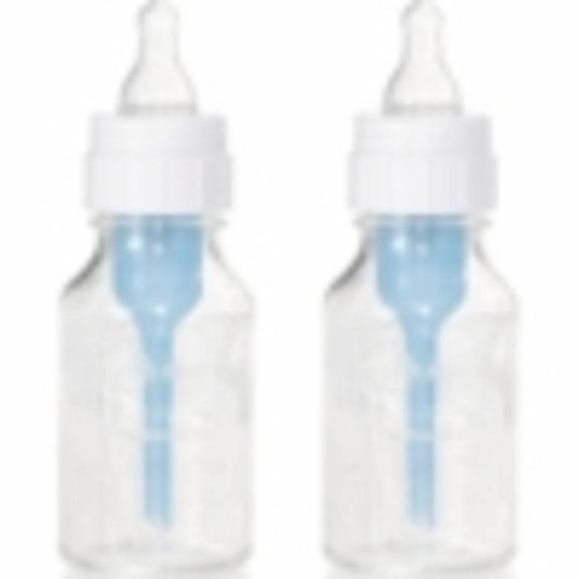 Dr. Brown's BPA Free Glass Bottles 2 Pack-4 oz - 163H-P2