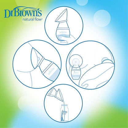 Dr. Brown's Silicone One-Piece Breast Pump - BF033