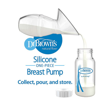 Dr. Brown's Silicone One-Piece Breast Pump - BF033