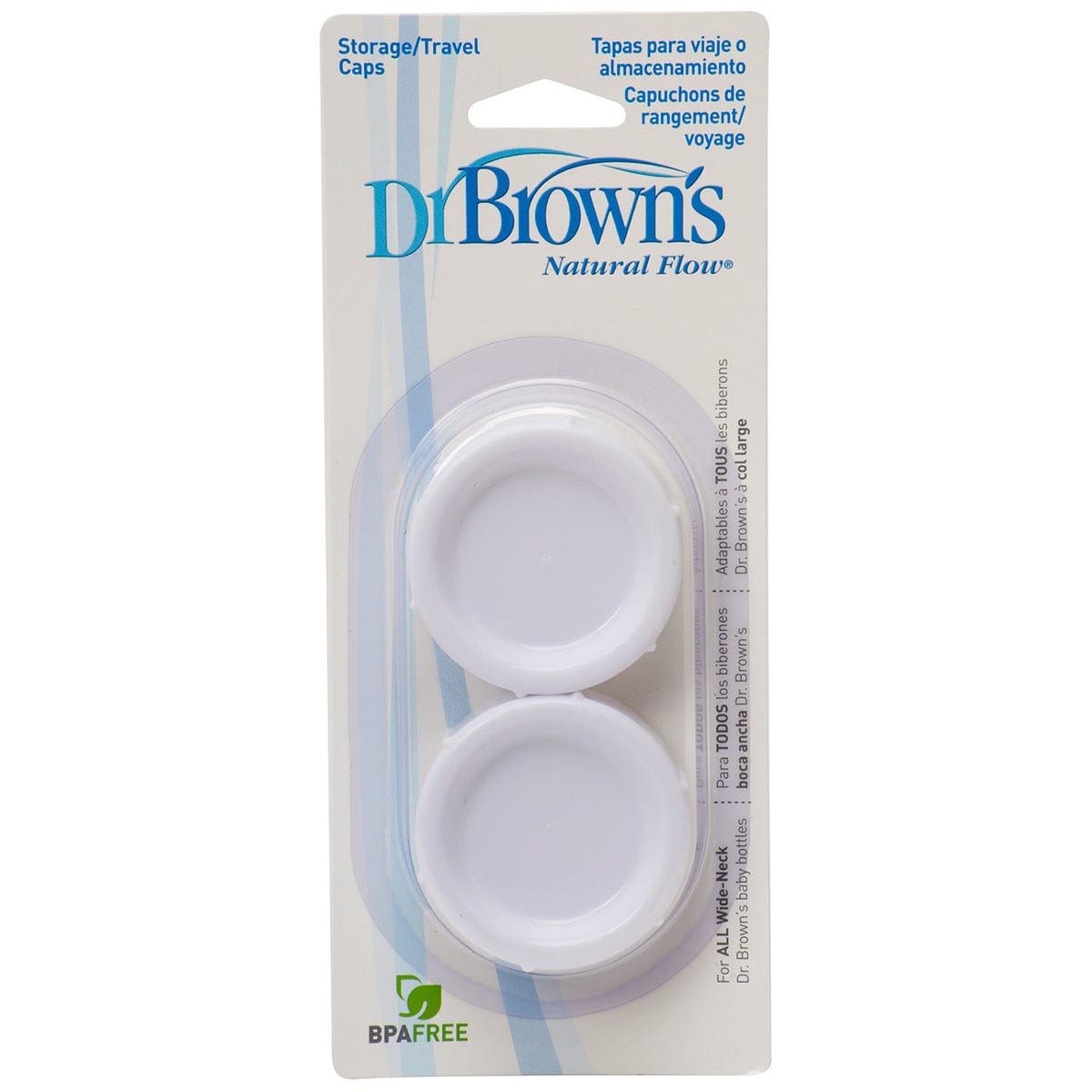Dr. Brown's Wide Neck Storage/Travel Caps - 680-P2