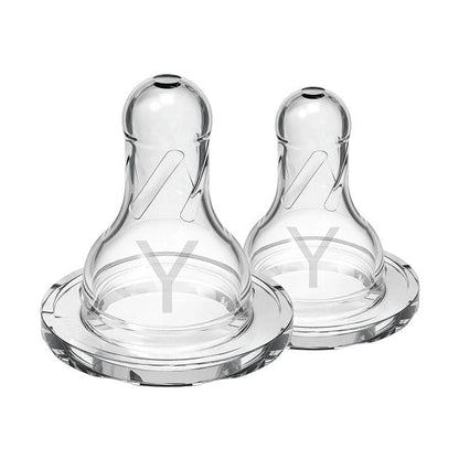 Dr. Brown's Y-Cut Standard Neck Nipple, 2-Pack - 312-P3