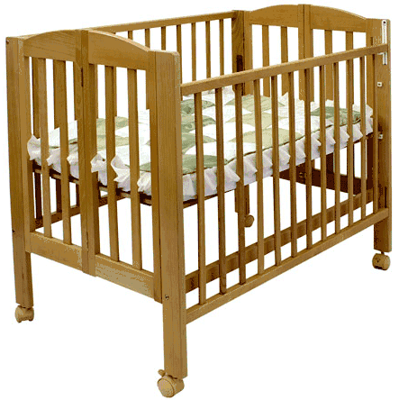 Dream On Me 3-in-1 Portable Crib in Natural - 624N