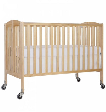 Dream On Me Folding Full Size Convenience Crib - Natural - 672-N