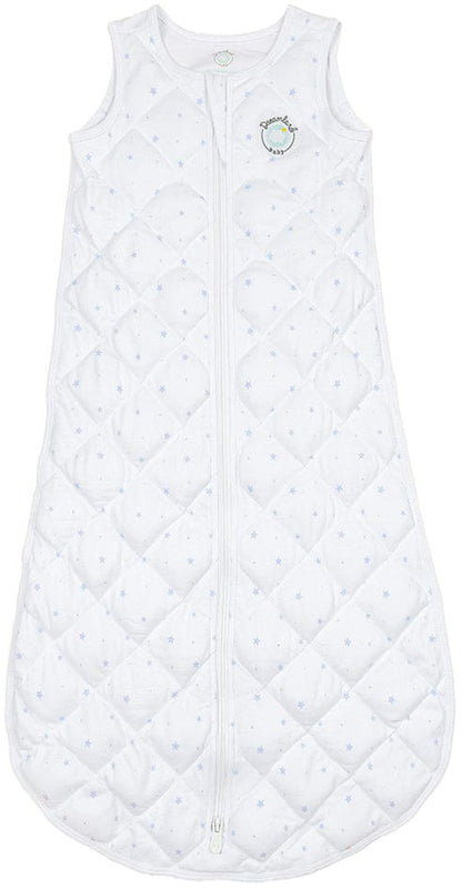 Dreamland Baby Dream Weighted Sleep Sack - White w/ Blue Stars, 12-24 months - DBLG-BLUE
