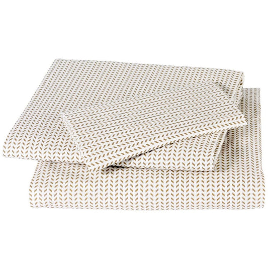 DwellStudio Chevron Chocolate Full Sheet Set - K1320-66-21