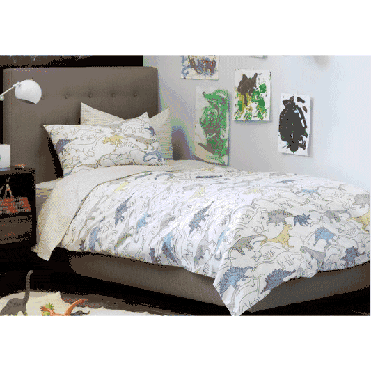 DwellStudio Dinosaurs Multi Twin Duvet Set - K1020-89-00