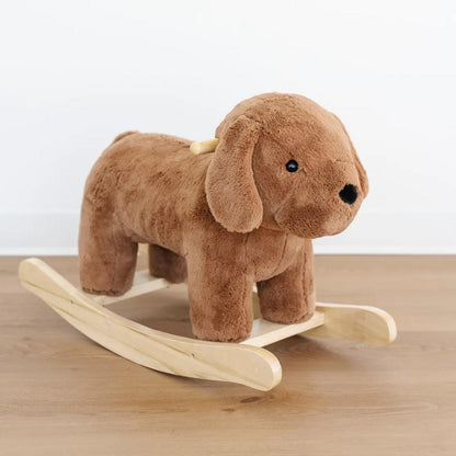 Saranoni Dog Stuffed Rocker
