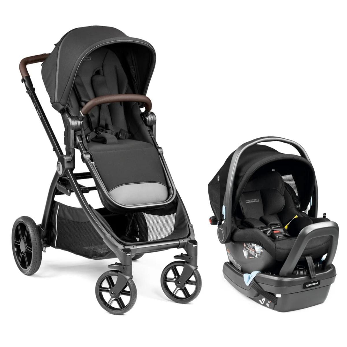 PEG YPSI + Primo Viaggio Nido Travel System - True Black - IPMS37US00GU13MO13