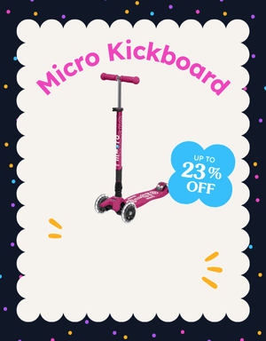  Black Friday promotional poster with bold “UP TO 40% OFF” text, decorative scalloped frame and colorful background.