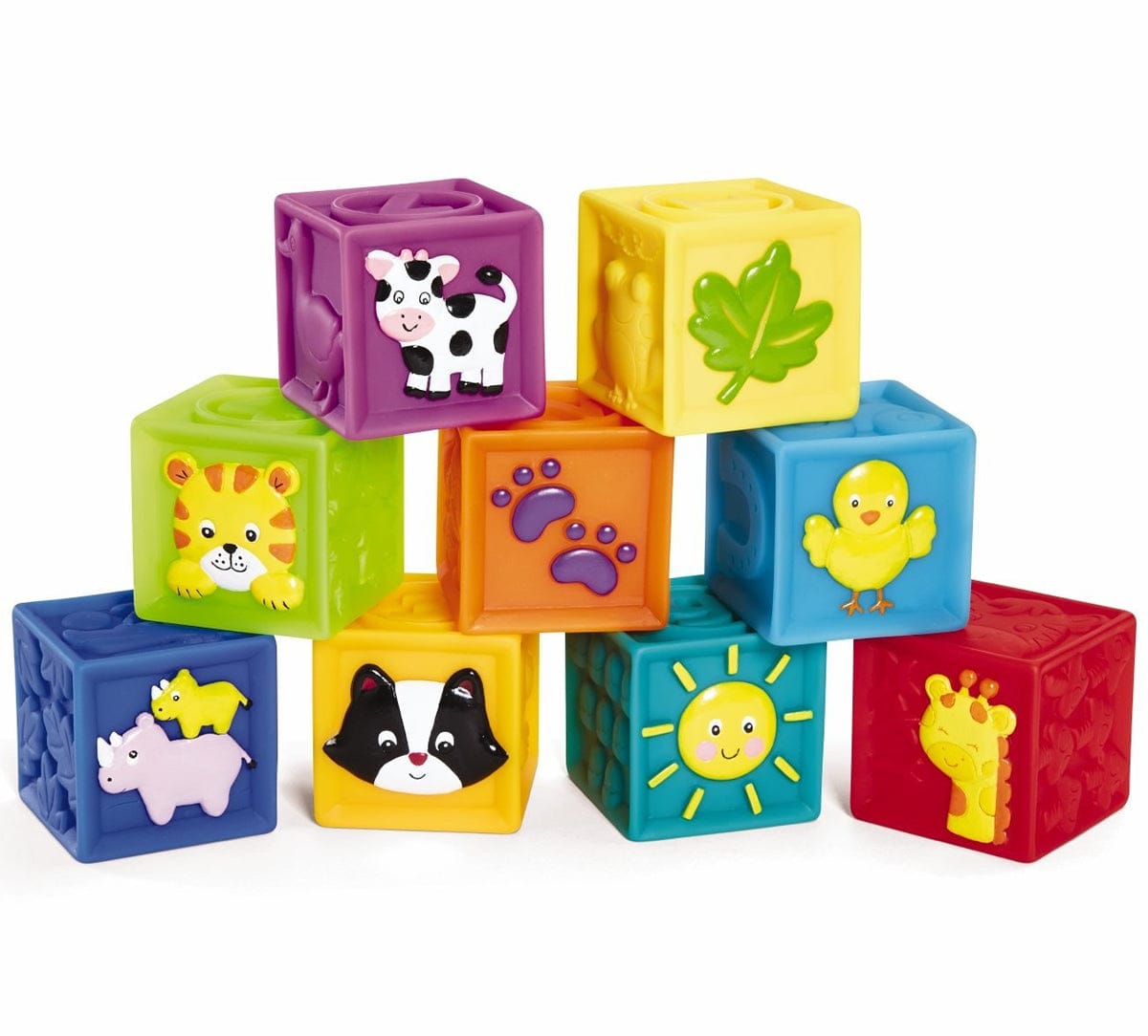 Early Years Squeak n Stack Blocks - E00381