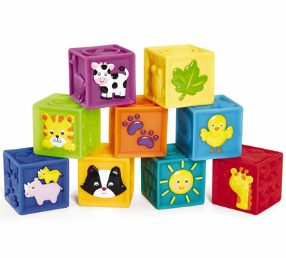Early Years Squeak n Stack Blocks - E00381