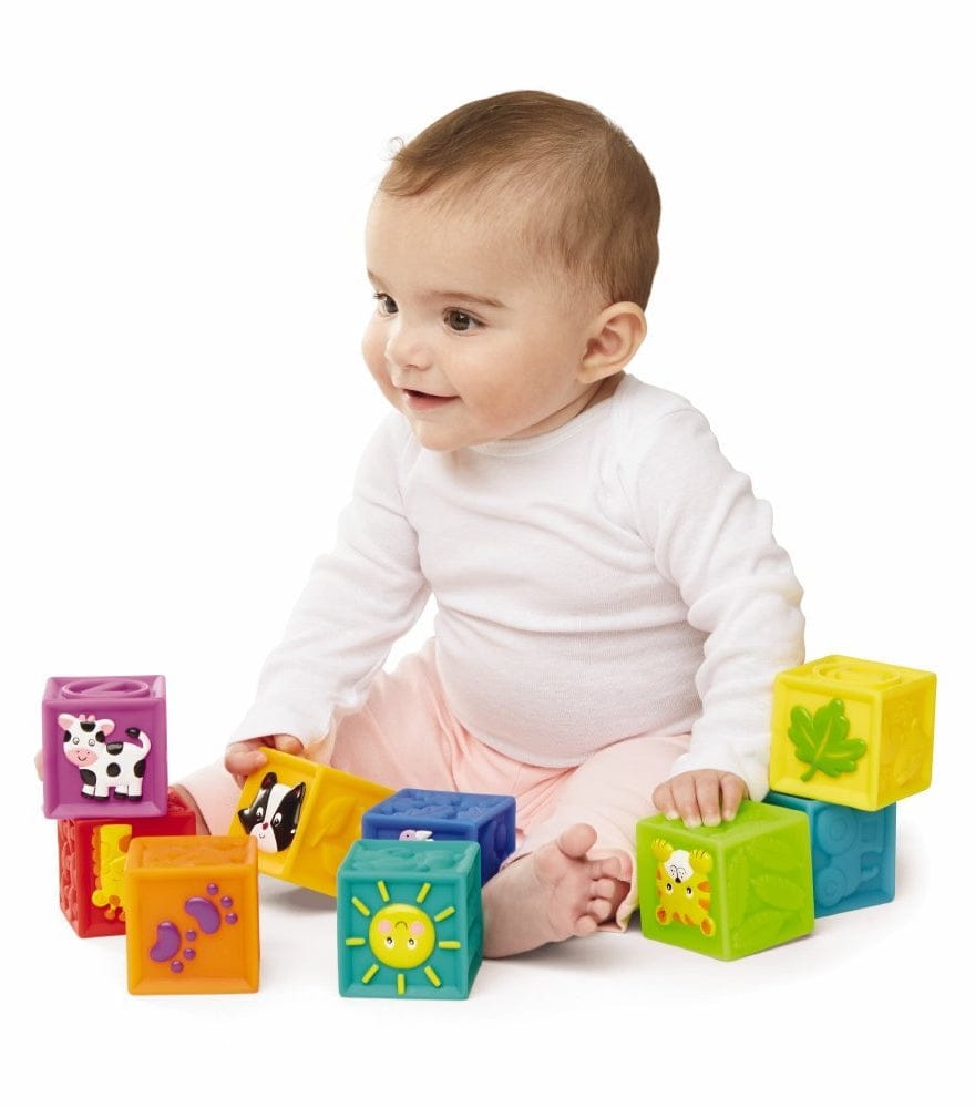 Early Years Squeak n Stack Blocks - E00381