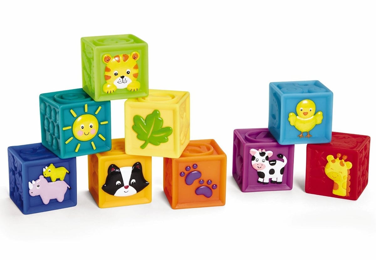 Early Years Squeak n Stack Blocks - E00381