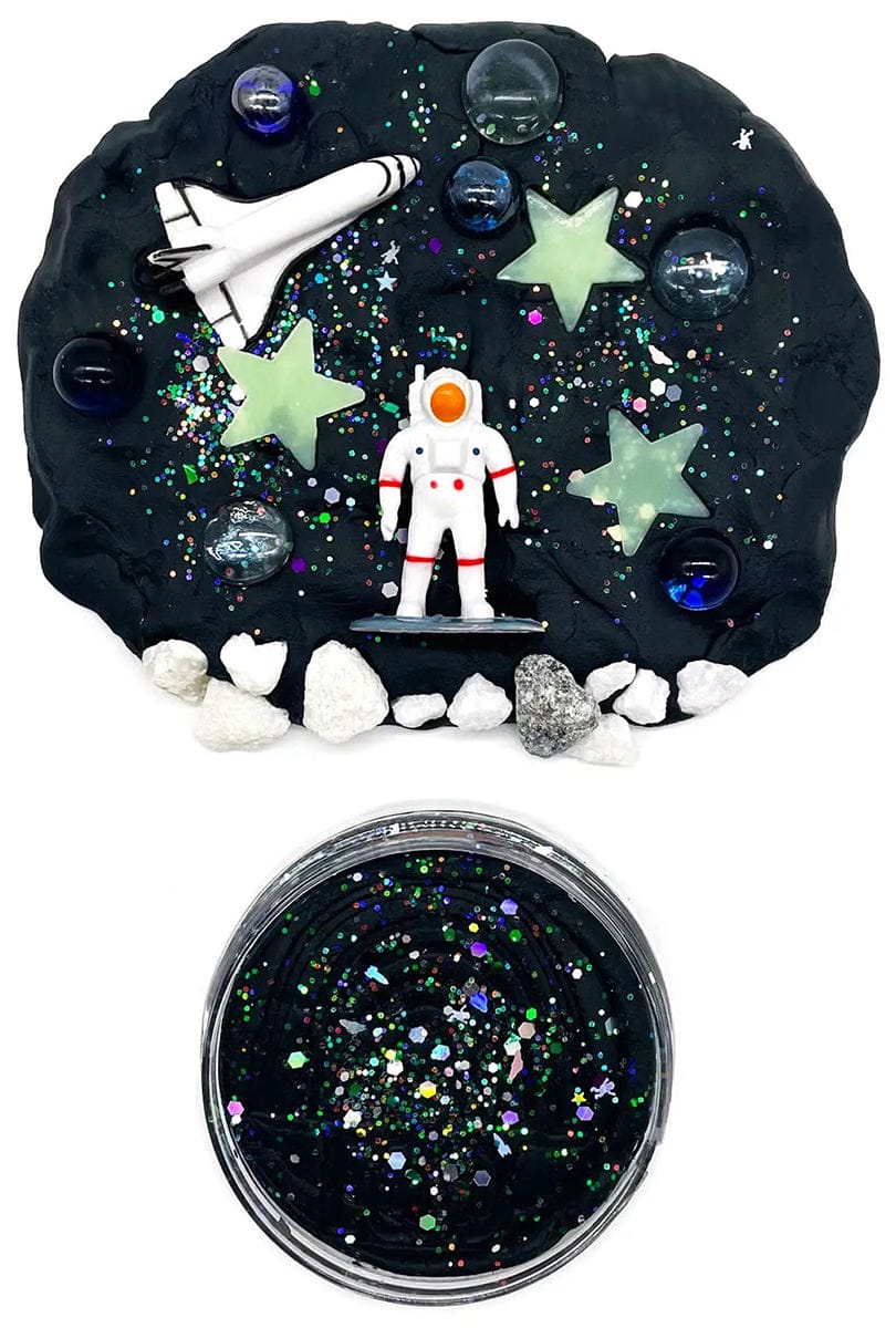 Earth Grown KidDoughs Play Dough-To-Go Jar - Space (Scented) - USPACEPK