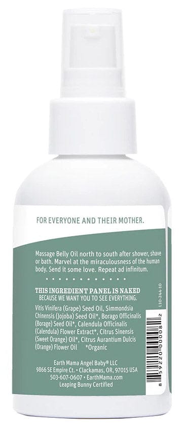 Earth Mama Belly Oil, 4oz - 10-244