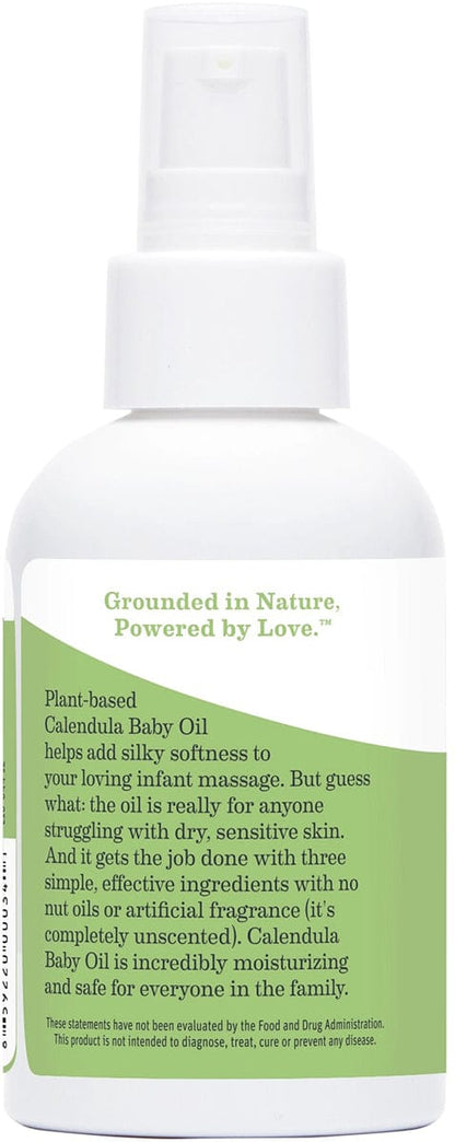 Earth Mama Calendula Baby Oil, 4 fl. oz. - 10-044