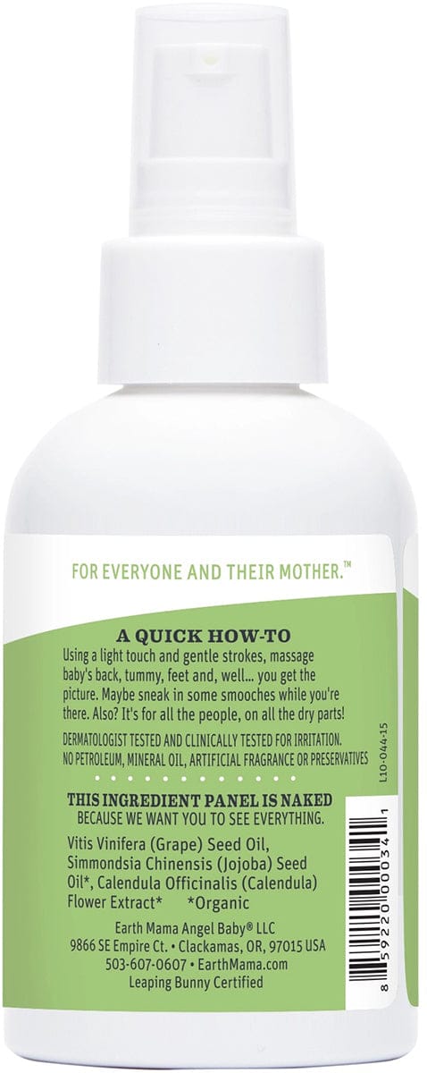 Earth Mama Calendula Baby Oil, 4 fl. oz. - 10-044