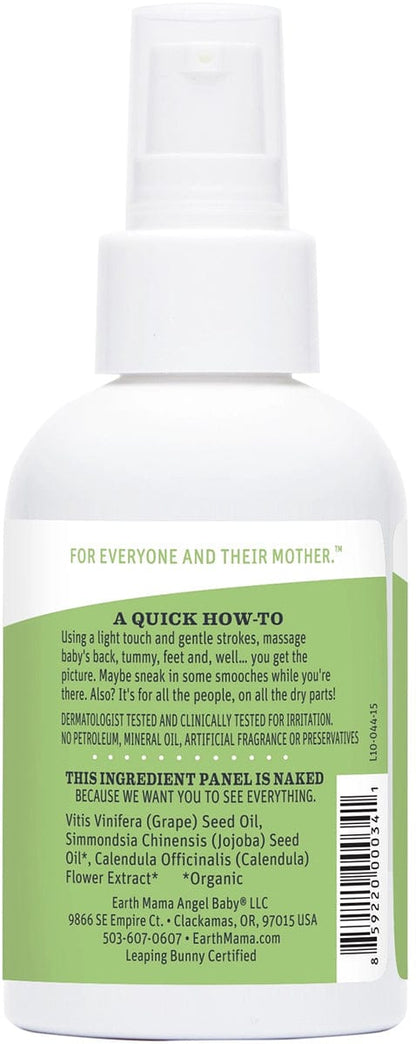 Earth Mama Calendula Baby Oil, 4 fl. oz. - 10-044