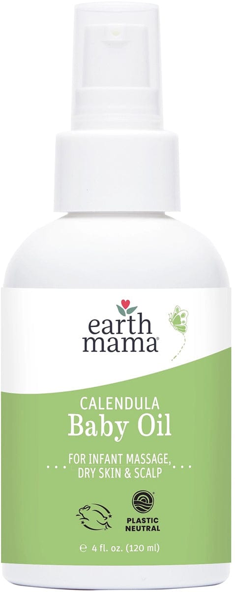 Earth Mama Calendula Baby Oil, 4 fl. oz. - 10-044