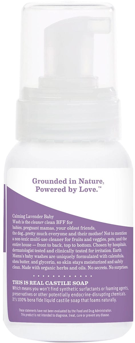 Earth Mama Calming Lavender Castile Baby Wash, 5.3 fl. oz. - 10-075