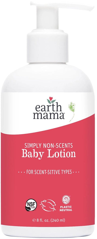 Earth Mama Non-Scents Super Stars Baby Wash and Lotion Bundle - 10-467