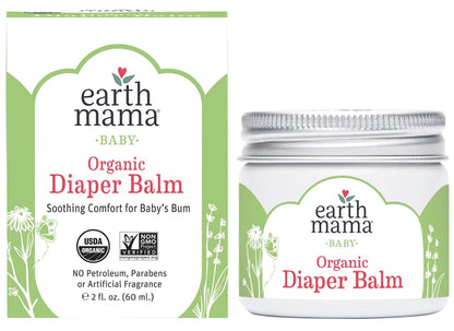 Earth Mama Organic Diaper Balm, 2 fl. oz. - 10-022