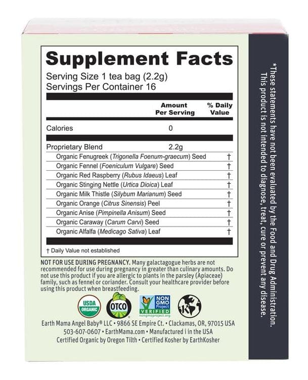 Earth Mama Organic Milkmaid Tea - 10-181