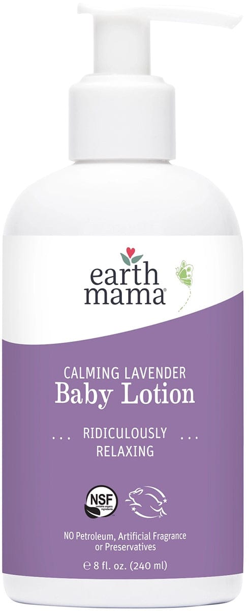 Earth Mama Ridiculously Relaxing Lavender Baby Wash and Lotion Bundle - 10-469