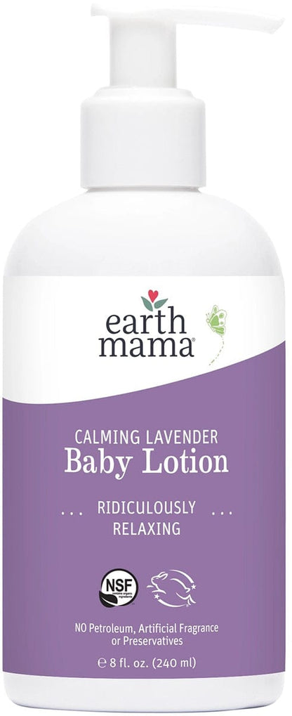 Earth Mama Ridiculously Relaxing Lavender Baby Wash and Lotion Bundle - 10-469