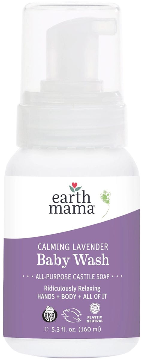 Earth Mama Ridiculously Relaxing Lavender Baby Wash and Lotion Bundle - 10-469