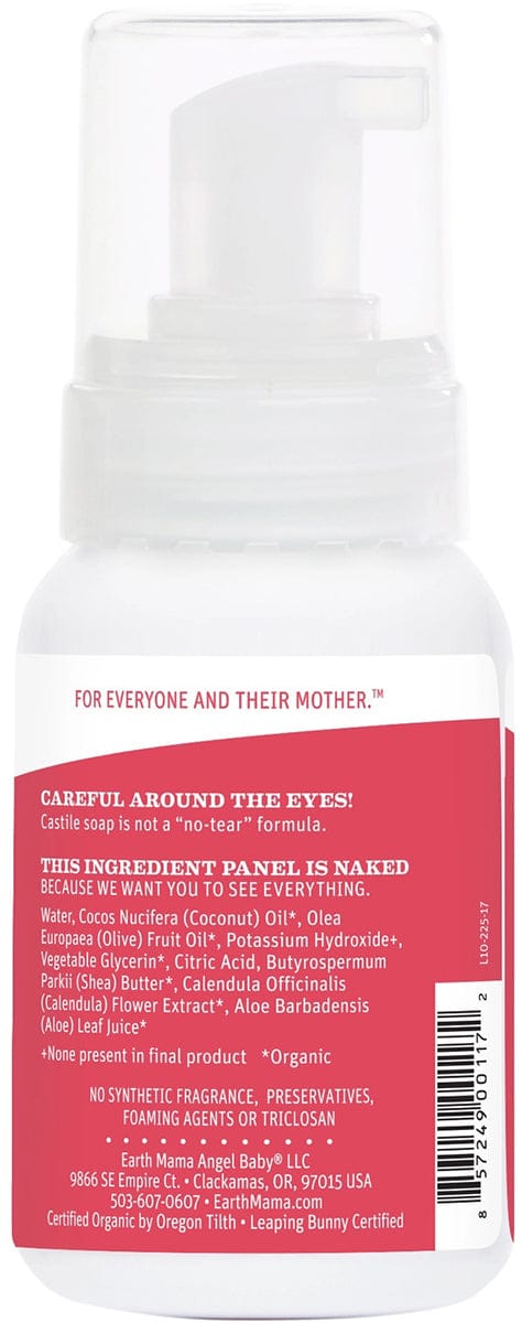 Earth Mama Simply Non-Scents Castile Baby Wash, 5.3 fl. oz. - 10-225