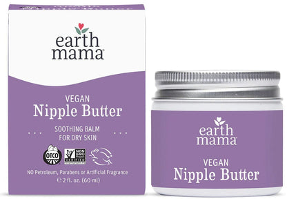 Earth Mama Vegan Nipple Butter, 2 fl. oz. - 10-452