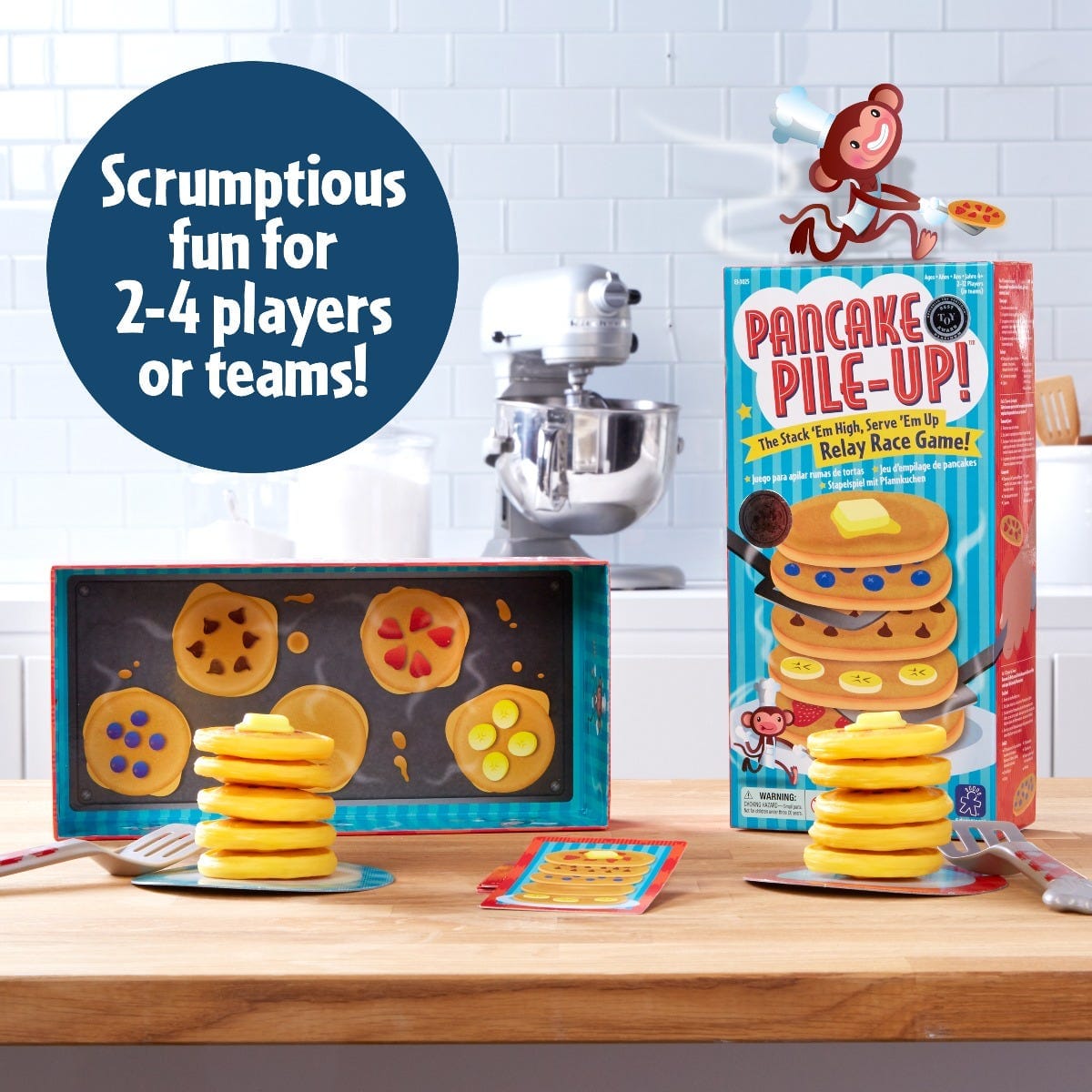 Educational Insights Pancake Pile-Up Relay Game - 86002030252