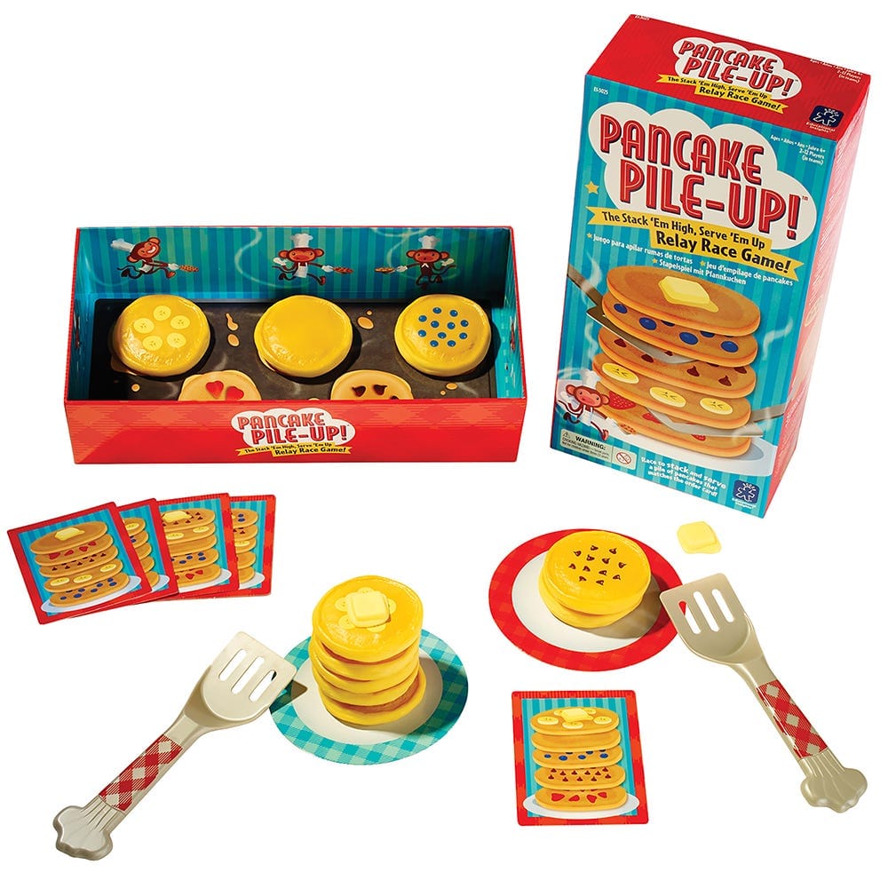 Educational Insights Pancake Pile-Up Relay Game - 86002030252